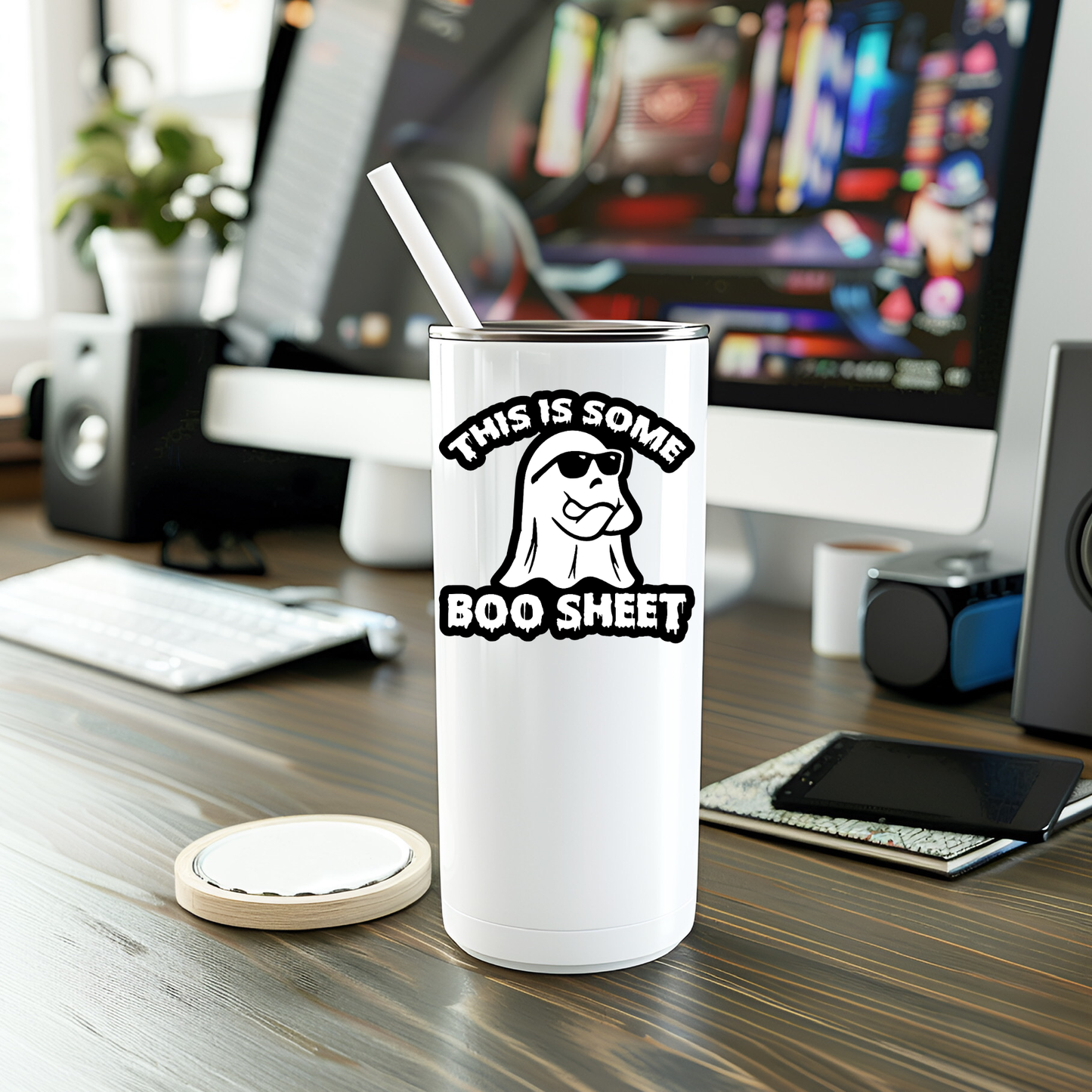 Funny This Is Some Boo Sheet Sticker