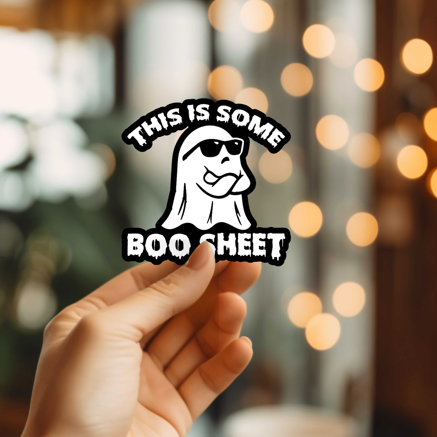 Funny This Is Some Boo Sheet Sticker