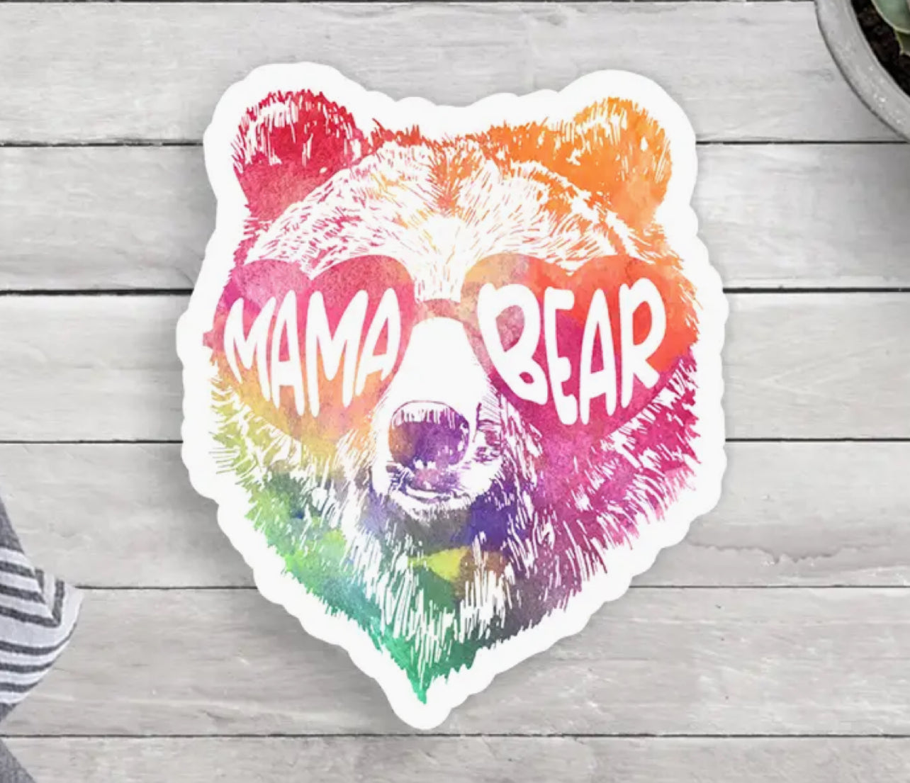 Mama Bear Vinyl Sticker