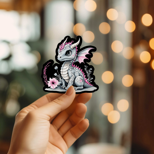 Super Cute Dragon Vinyl Sticker